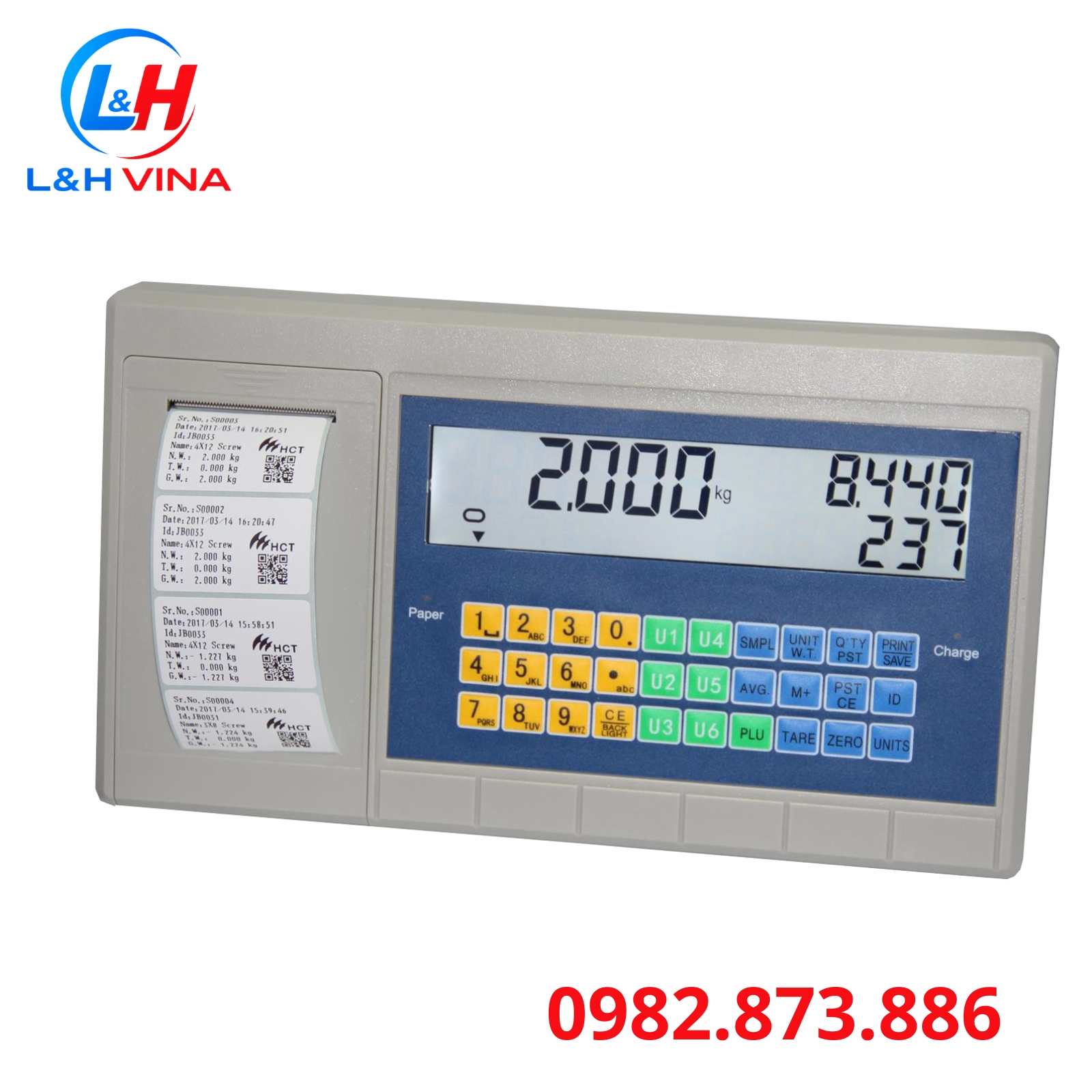 Đầu Cân Điện Tử TPS PA label
